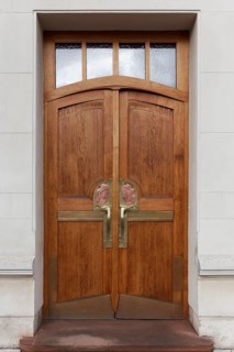 Entrance door to the Nietzsche Archive