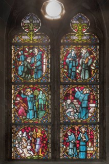 Stained glass window