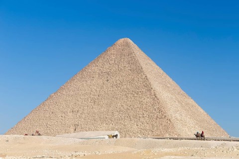 The pyramid of Khufu