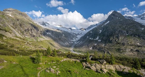 Mountains on the Berliner Hoehenweg