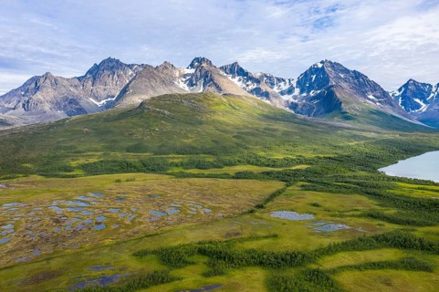 Mountains of the Lyngen Alps