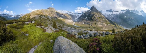 Mountains on the Berliner Hoehenweg