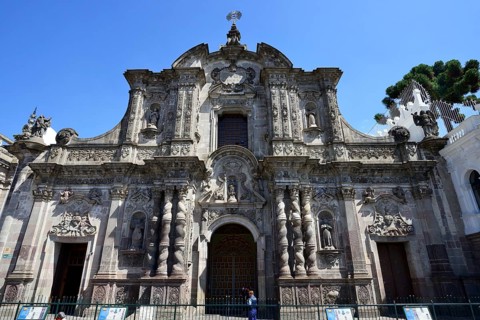 Jesuit Church Iglesia de la Compania de Jesus