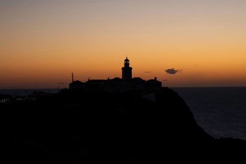 Cabo da Roca at sunset