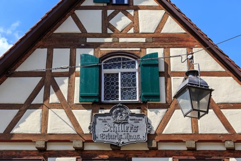 Birthplace of Friedrich Schiller