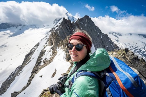 Hiking on the Schoenbichler Horn