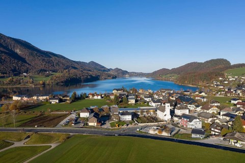 Fuschl am See with Fuschlsee