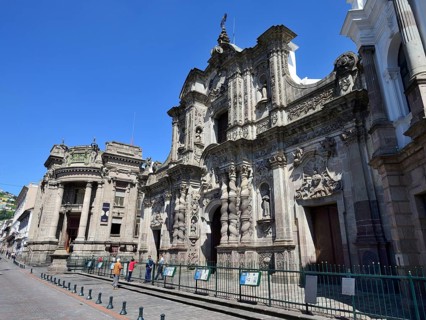 Jesuit Church Iglesia de la Compania de Jesus