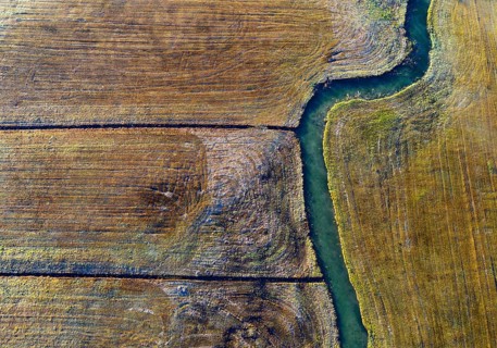 Natural course of the Zellerache river from the Irrsee