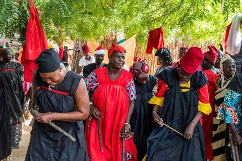 Voodoo ceremony in Dogondoutchi