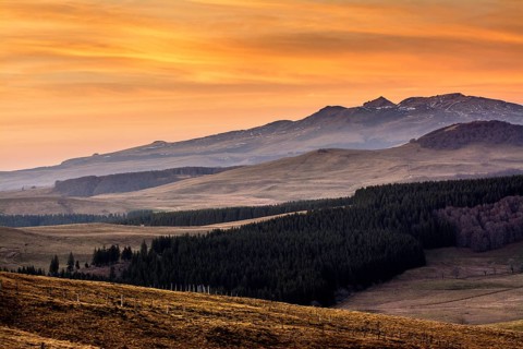 View on Massif of Sancy