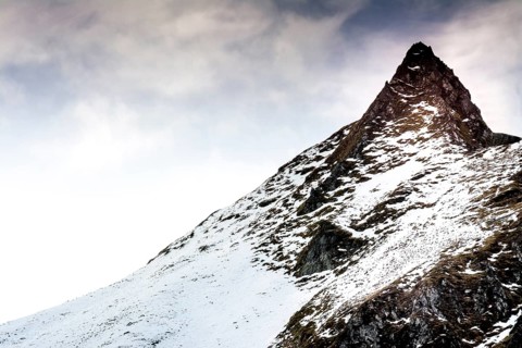 Massif of Sancy in winter
