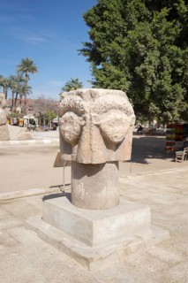 The Hathor head