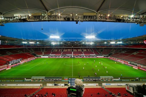 Stadium without spectators