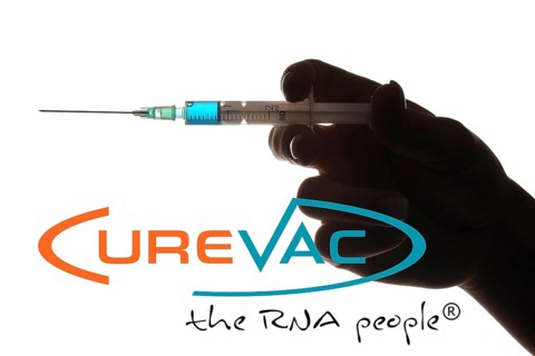 Symbol image Corona vaccine of the company CUREVAC