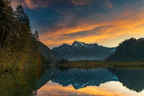 Almsee in autumn