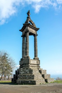 Monument built in memory of Vercingetorix