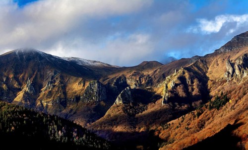 Chaudefour Valley in autumn