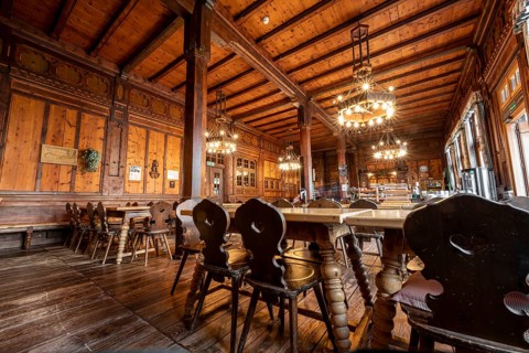 Historical restaurant of the Berliner Huette