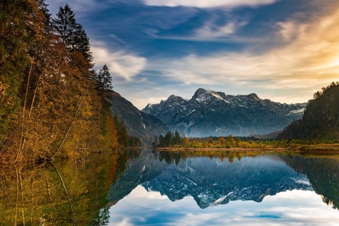 Almsee in autumn