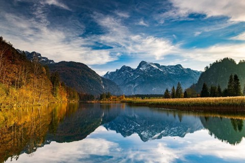 Almsee in autumn