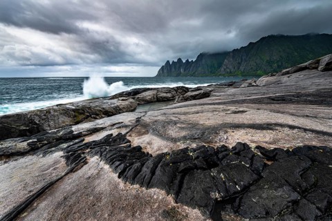 Rocky coast of Tungeneset