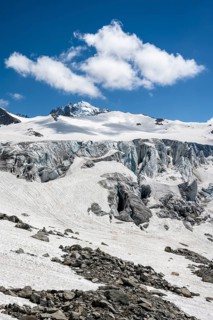 Crevasses at the Glacier du Tour