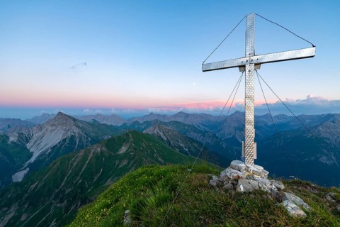 Summit cross of Kreuzspitze