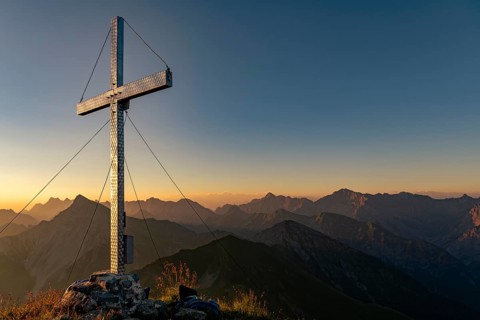 Summit cross of Kreuzspitze