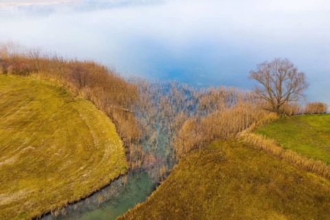 Natural course of the Zellerache river from the Irrsee