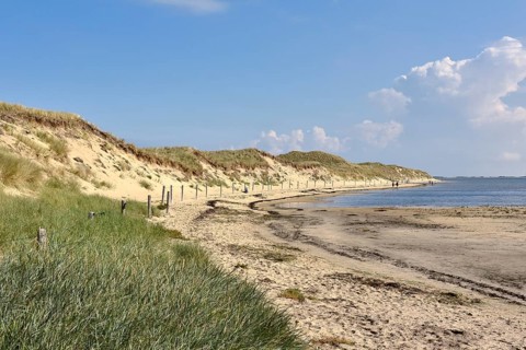 Shore of the Wadden Sea at Odde