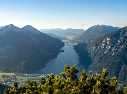 View from the Baerenkopf to the Achensee