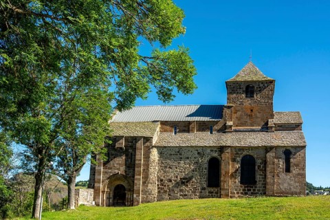 Romanesque church Saint-Pierre de Bredons