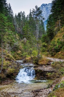 Ferchenbach on the hiking trail to Ferchensee