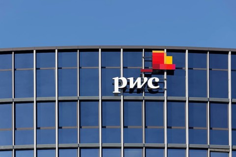 Logo of the auditing company PricewaterhouseCoopers