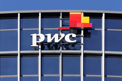Logo of the auditing company PricewaterhouseCoopers
