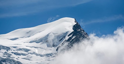 High alpine mountain landscape