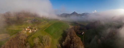 Aerial view Wisner Flue