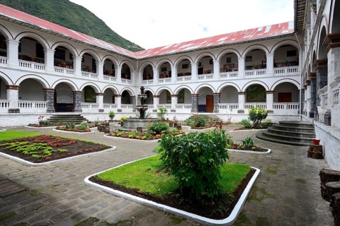 Courtyard of the monastery