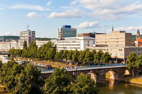 Old bridge over the Saar