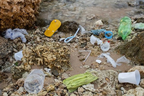 Plastic waste