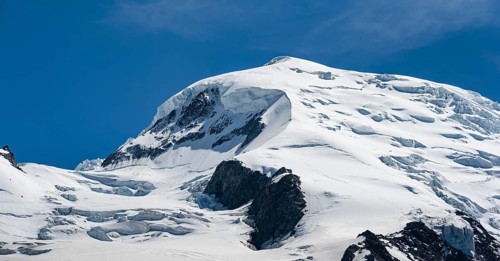 High alpine mountain landscape