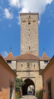 Castle tower and castle gate
