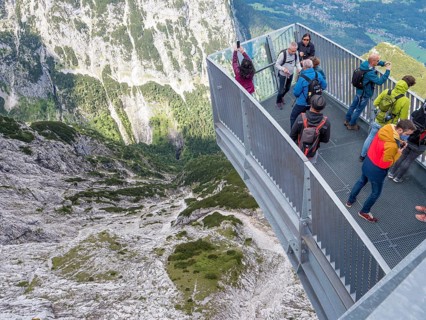 AlpspiX viewing platform at Osterfelderkopf