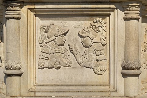 Relief at the Roland Fountain
