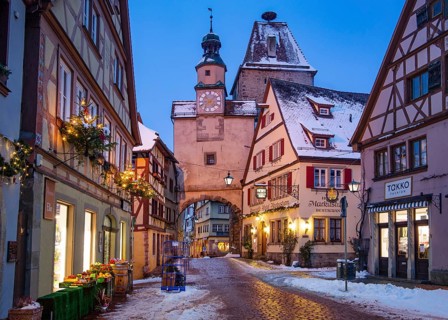 Roedergasse with Markusturm and Roederbogen