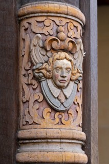 Carvings at the Wedekindhaus