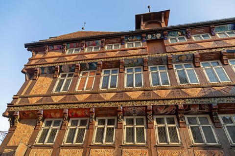 Bone carving office building from 1529