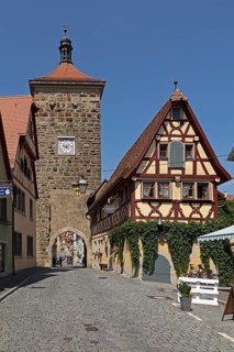 Sieberstor and half-timbered house