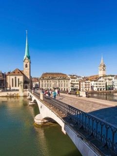 Minster bridge over the Limmat